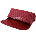 BOTTEGA VENETA CLUTCH ORO BRUCIATO AYERS BURGUND
