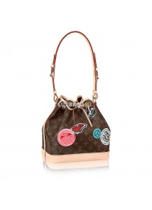 Сумка Louis Vuitton Monogram canvas Petit Noé World Tour M43233